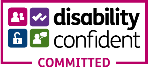 Disablility Confident Committed Logo